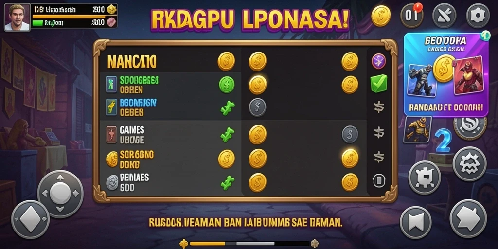 Tampilan antarmuka utama yang menarik dan mudah dinavigasi.