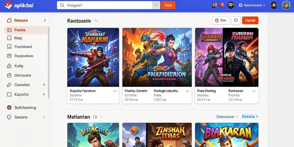 Tampilan antarmuka yang menarik dan mudah digunakan.