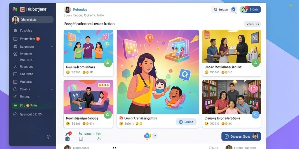 Tampilan antarmuka yang user-friendly dan menarik.