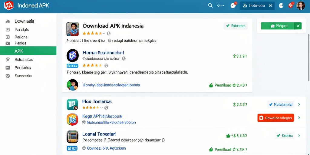 Tampilan antarmuka yang user-friendly.