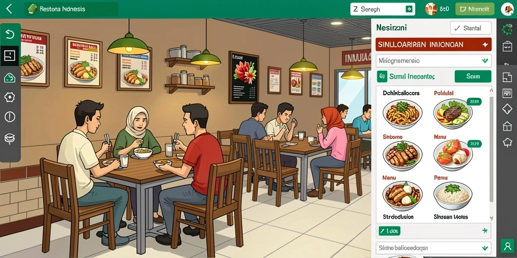 Tampilan antarmuka yang intuitif dan mudah digunakan.