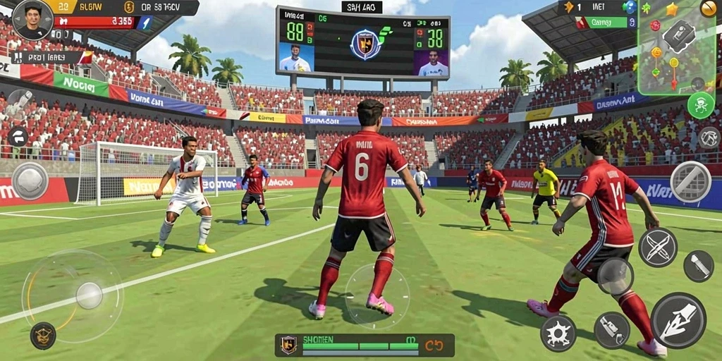 Screenshot menunjukkan tampilan permainan slot yang menawan.