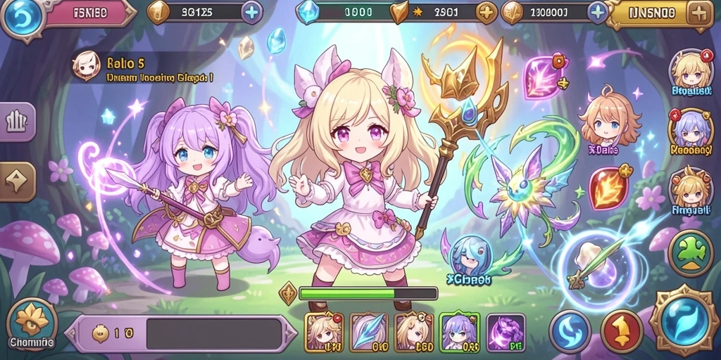 Screenshot menunjukkan tampilan awal aplikasi yang menarik.
