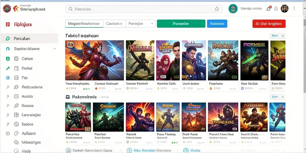Tampilan awal aplikasi MERAHTOTO yang menarik.