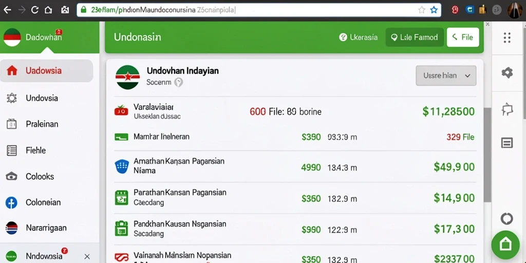 Tampilan antarmuka yang menarik dan user-friendly.