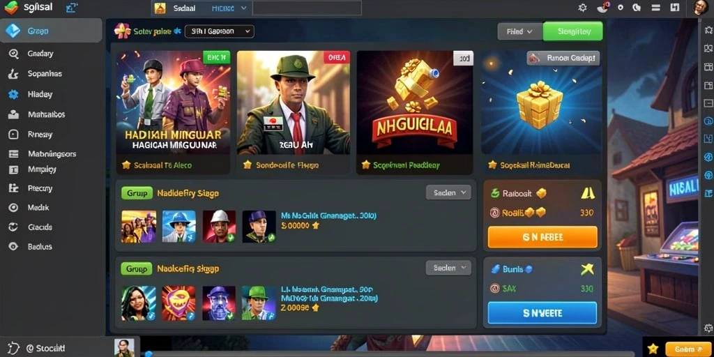 Tampilan antarmuka yang user-friendly dan menarik.