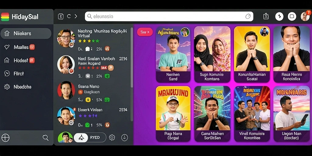 Tampilan antarmuka yang ramah pengguna dan menarik.