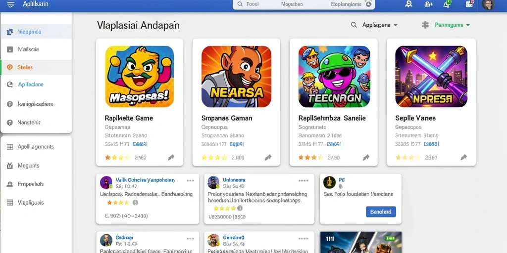 Tampilan antarmuka yang menarik dan mudah digunakan.