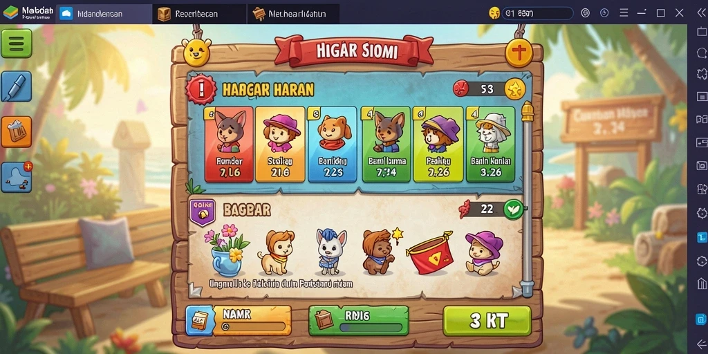 Tampilan antarmuka pengguna yang menarik dan mudah dinavigasi.