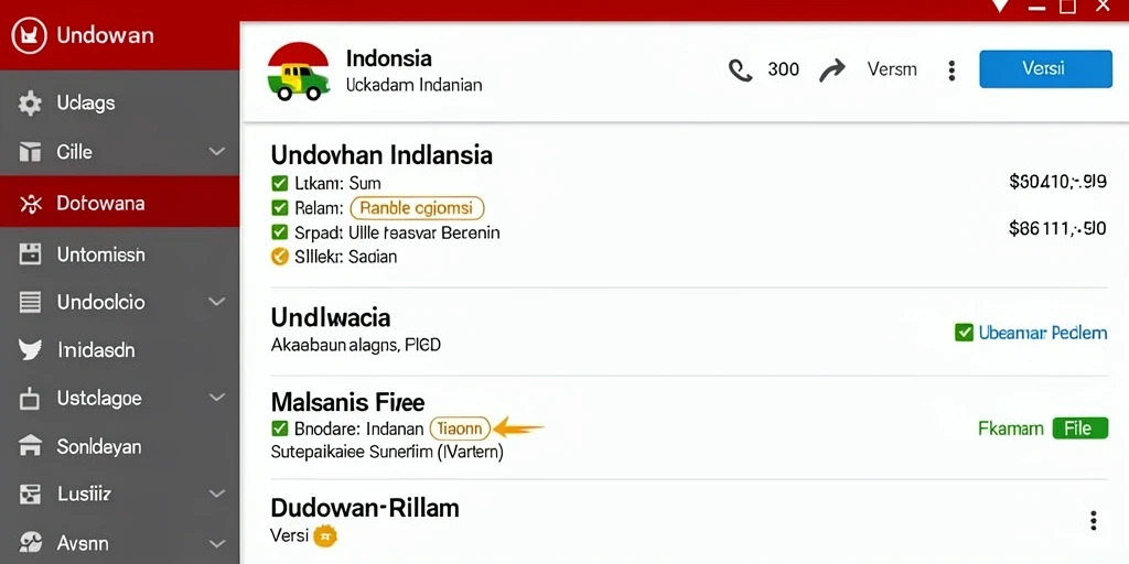 Tampilan antarmuka jelas dan mudah digunakan.